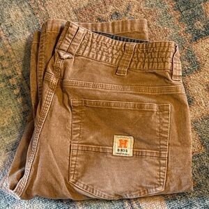 Howler bros corduroy 5 pocket pants 30 x 32